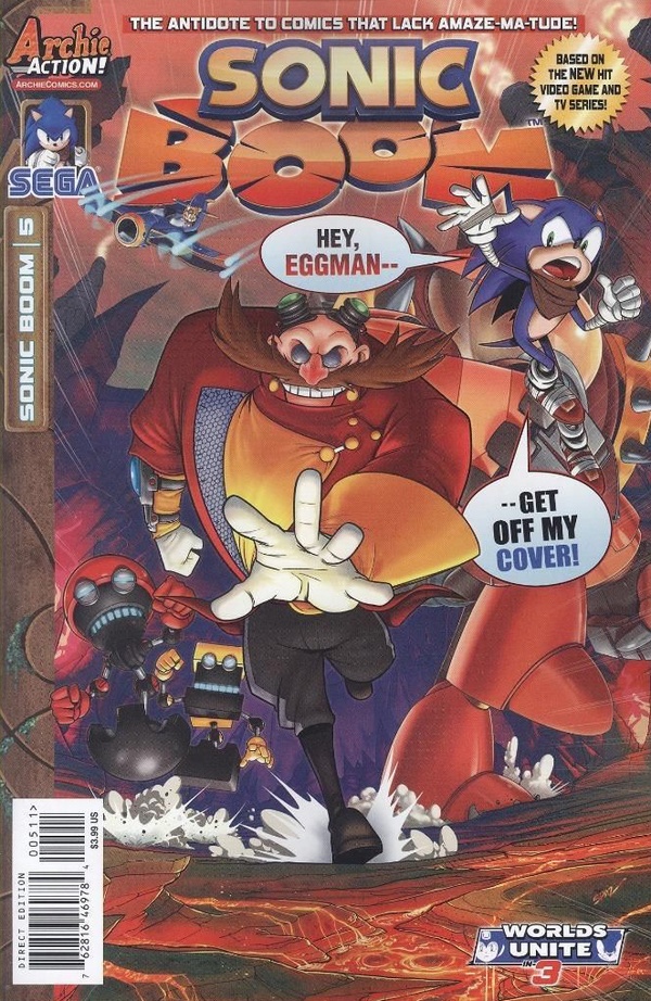 Sonic Boom #5 cover