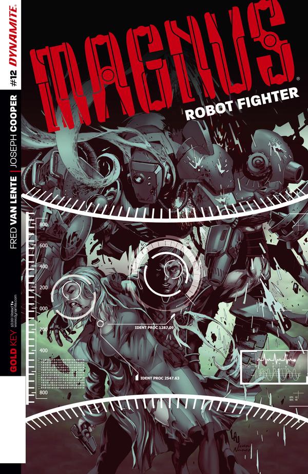 Magnus Robot Fighter #12 cover