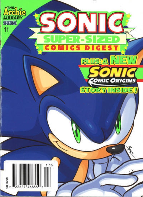 Sonic Super Digest #11 cover