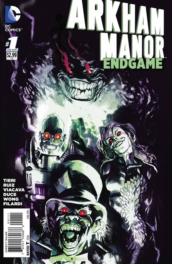 Arkham Manor: Endgame #1 cover