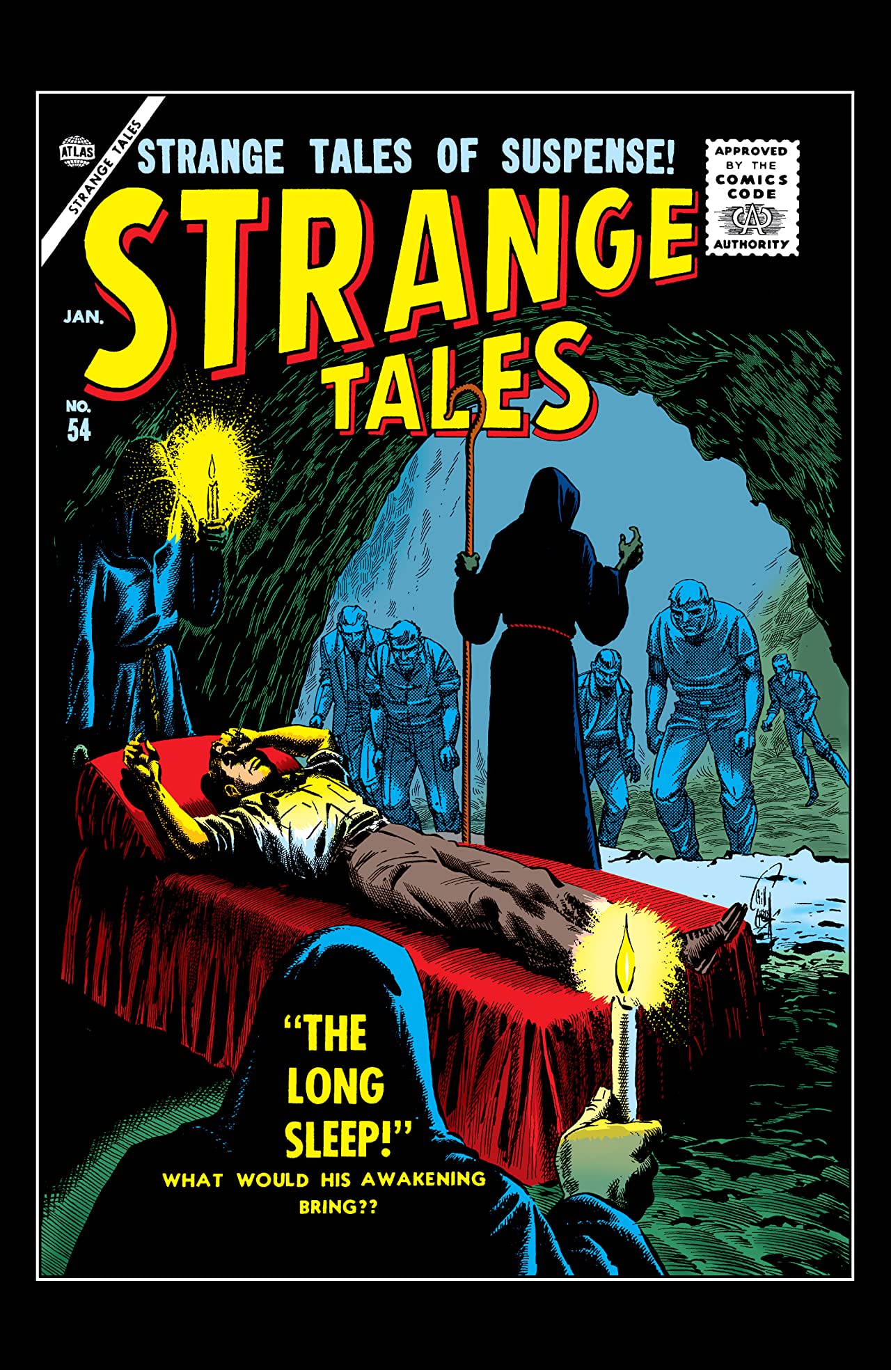 Strange Tales #54 cover