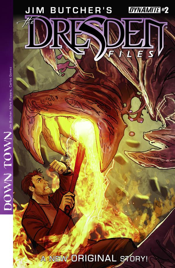 Jim Butcher's The Dresden Files: Down Town #2 cover