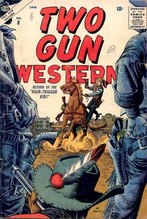 Two Gun Western #8 cover
