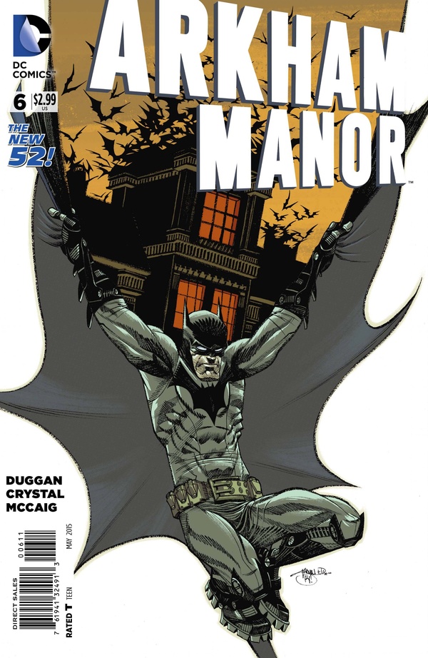 Arkham Manor #6 cover