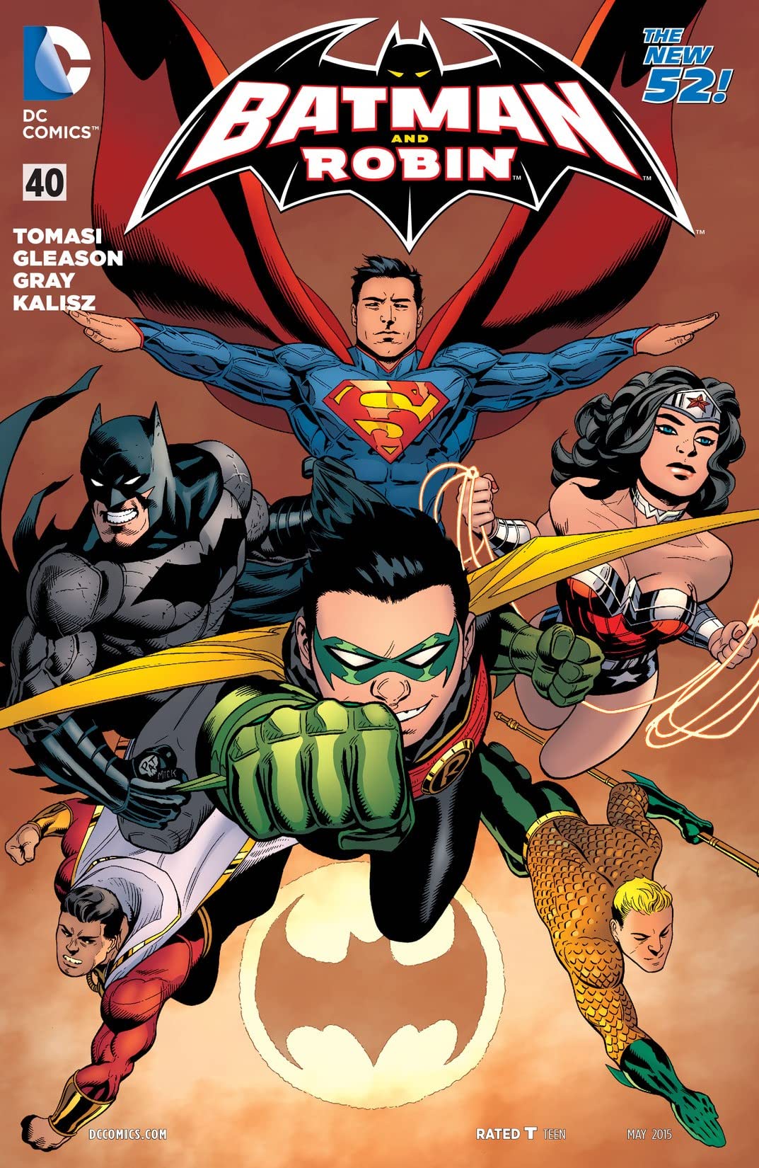 Batman and Robin #40 cover