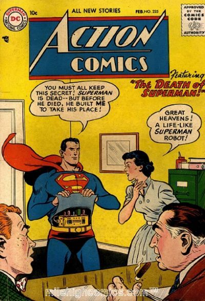Action Comics #225 cover
