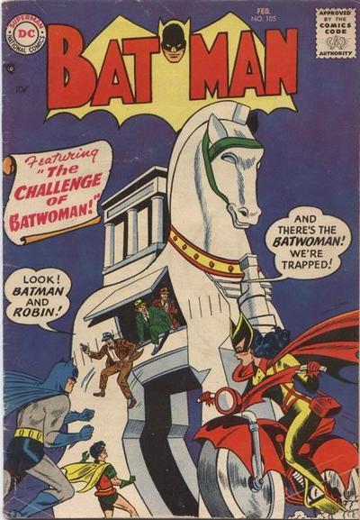 Batman #105 cover