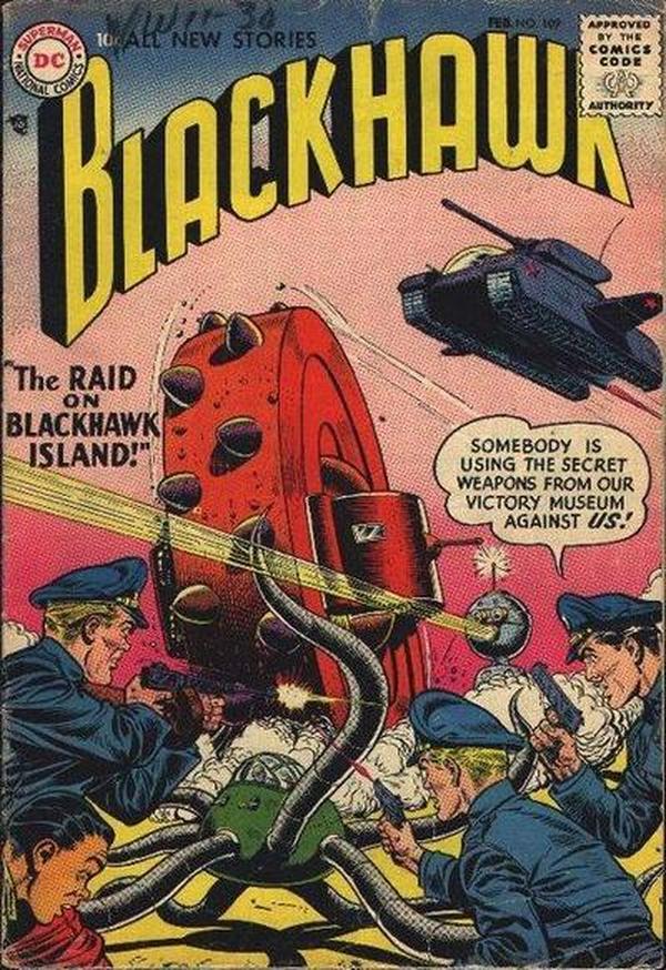 Blackhawk #109 cover
