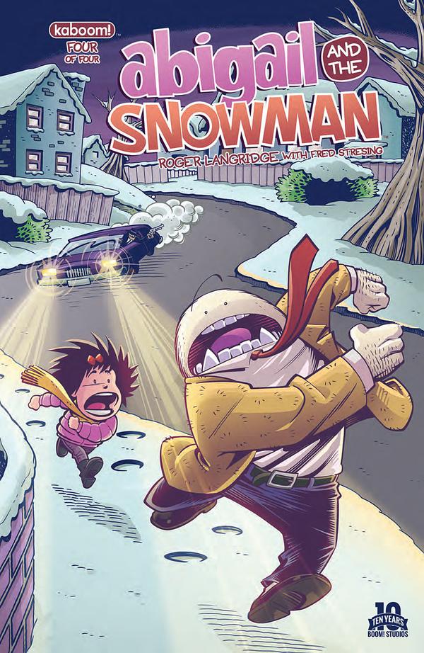 Abigail and the Snowman #4 cover