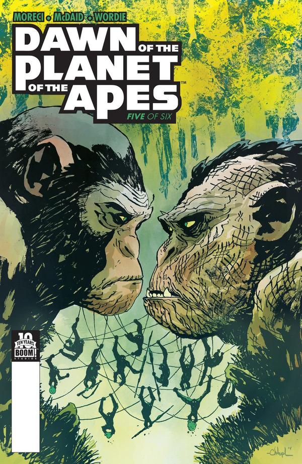Dawn of the Planet of the Apes #5 cover