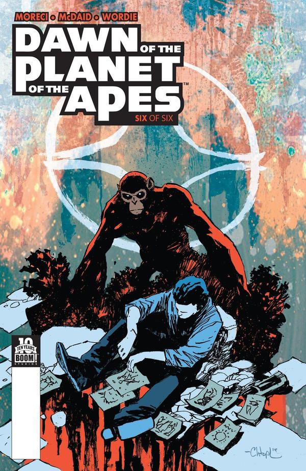 Dawn of the Planet of the Apes #6 cover