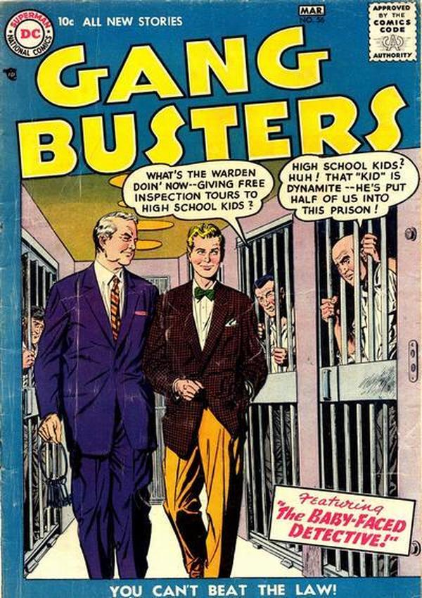 Gang Busters #56 cover