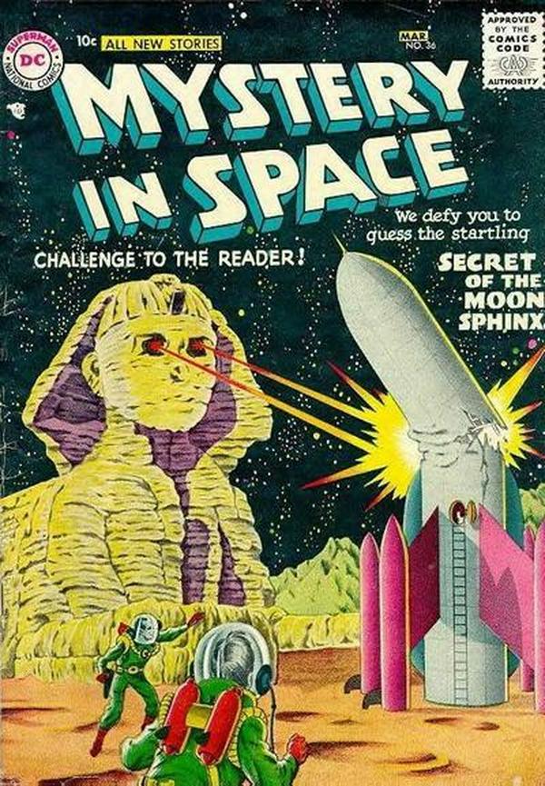 Mystery in Space #36 cover