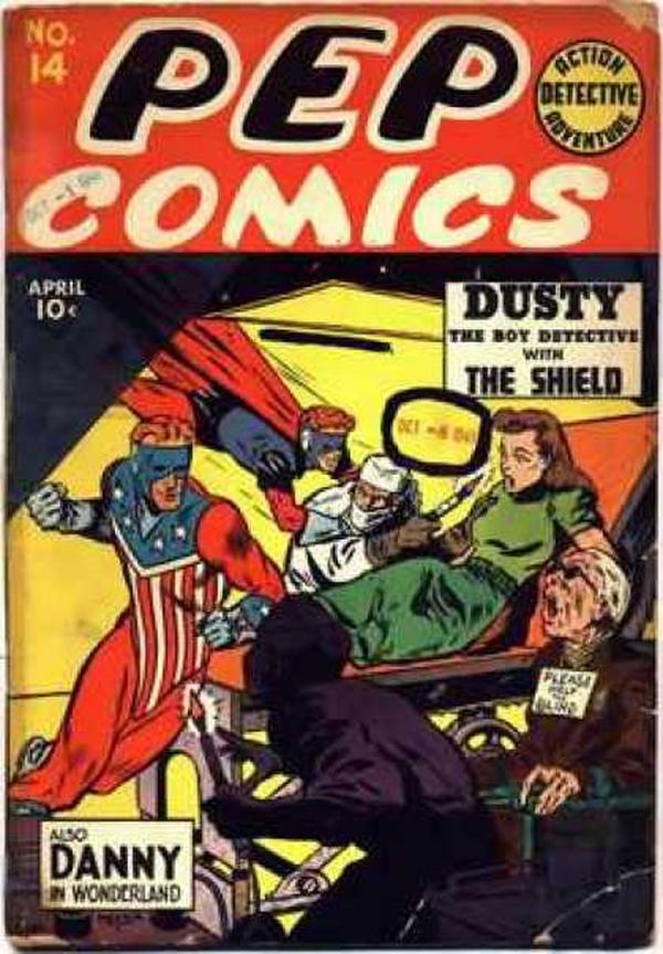 Pep Comics #14 cover