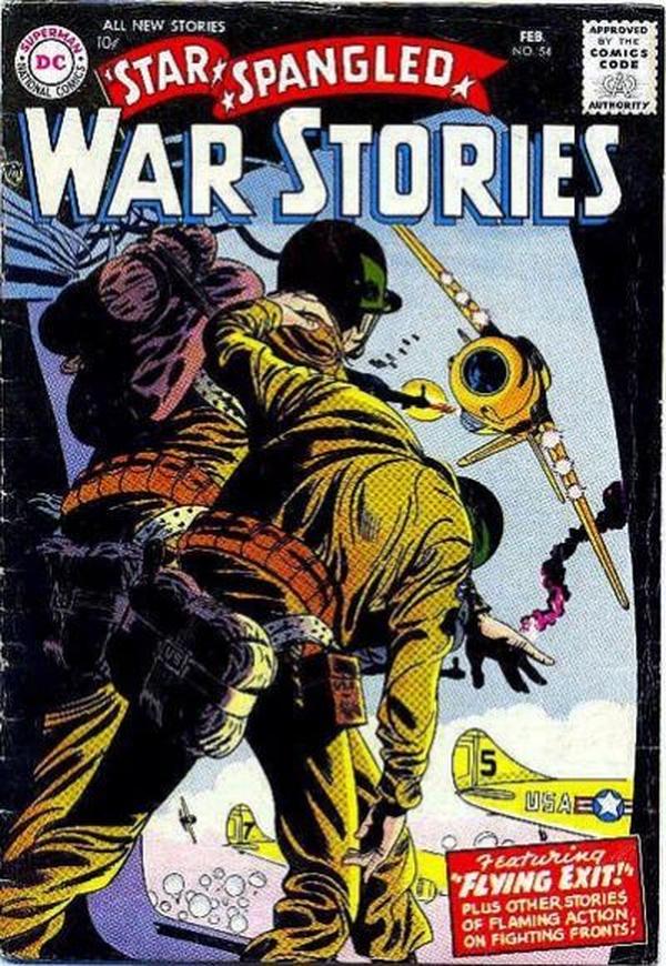 Star Spangled War Stories #54 cover