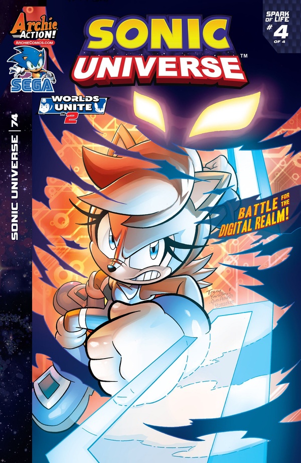 Sonic Universe #74 cover