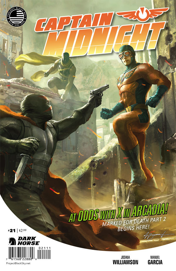 Captain Midnight #21 cover
