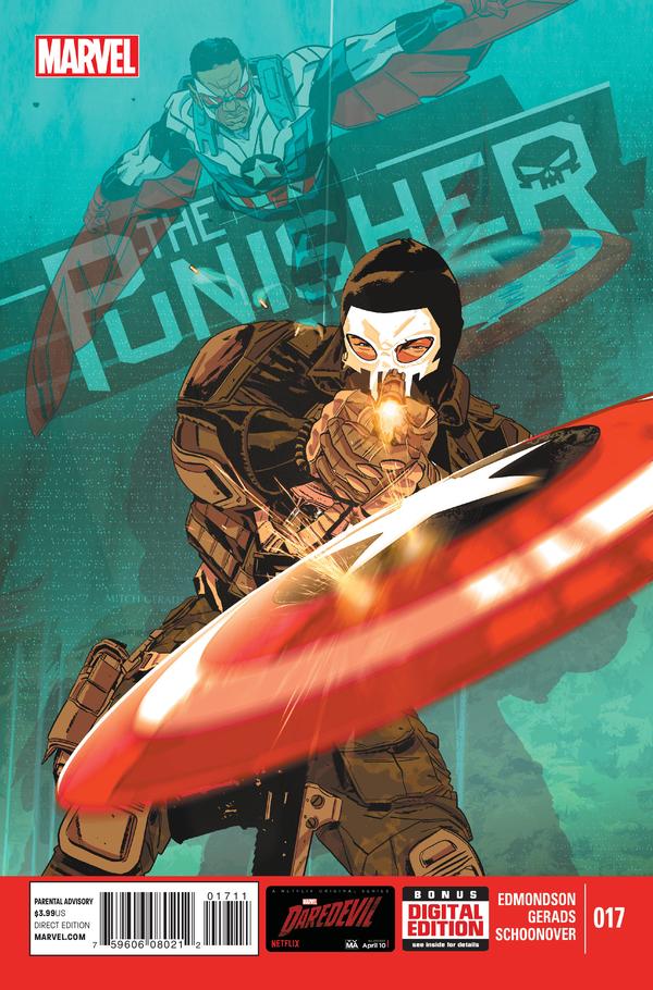 The Punisher #17 cover