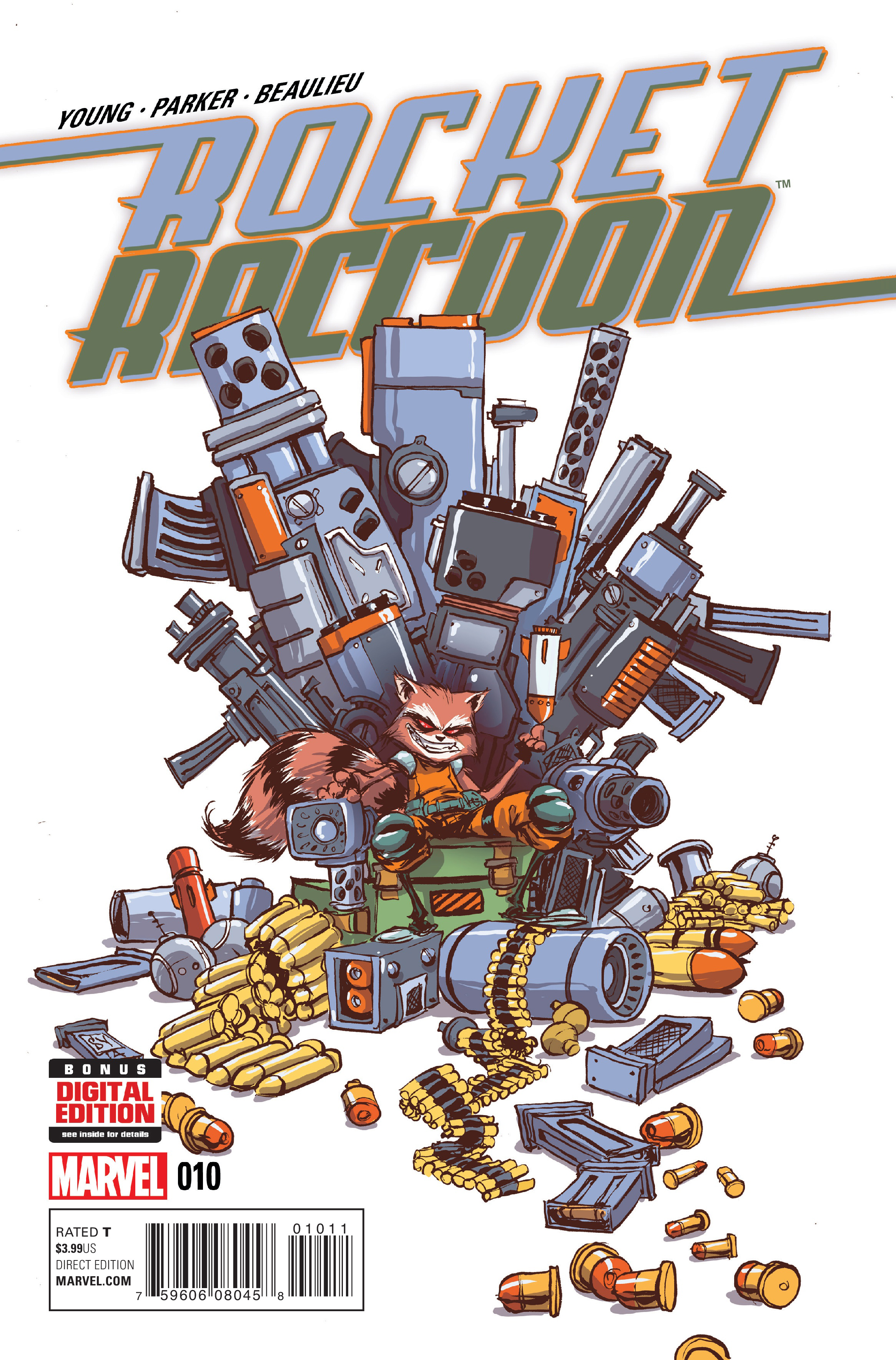 Rocket Raccoon #10 cover