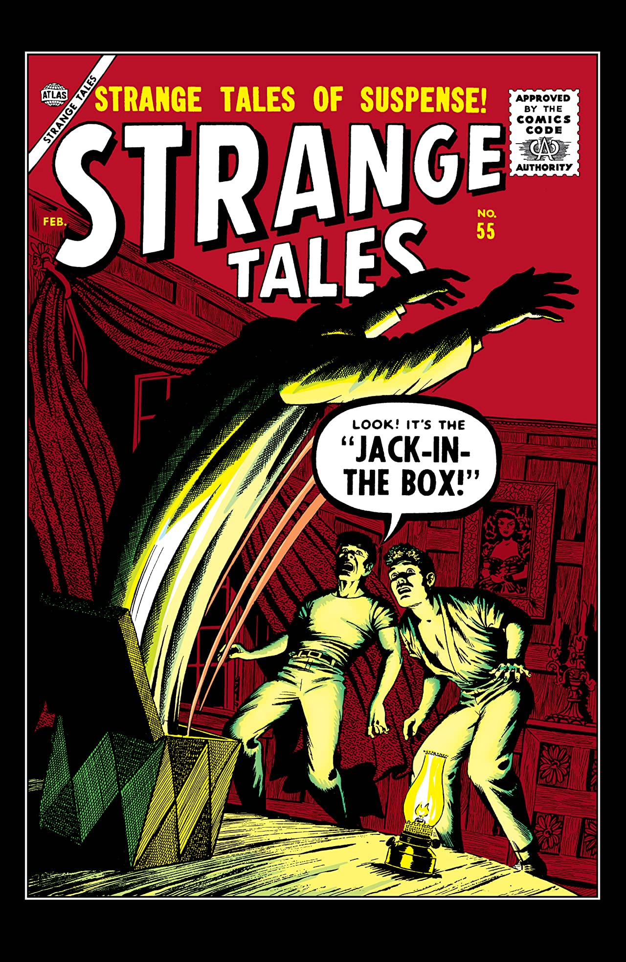 Strange Tales #55 cover