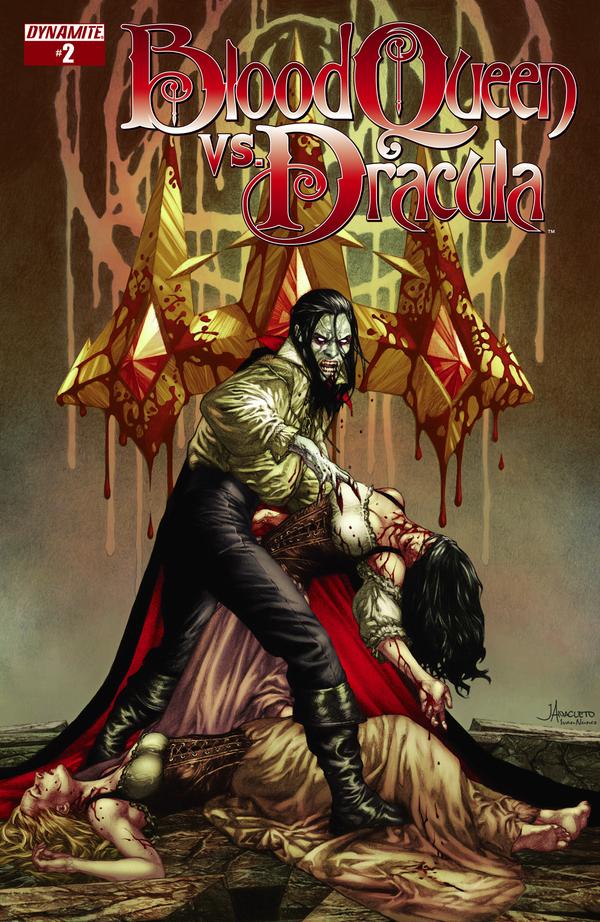 Blood Queen vs. Dracula #2 cover