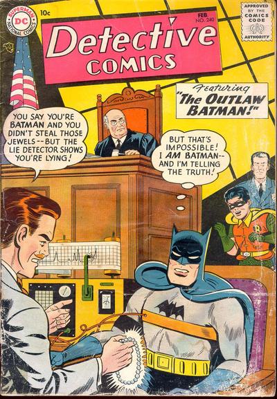 Detective Comics #240 cover