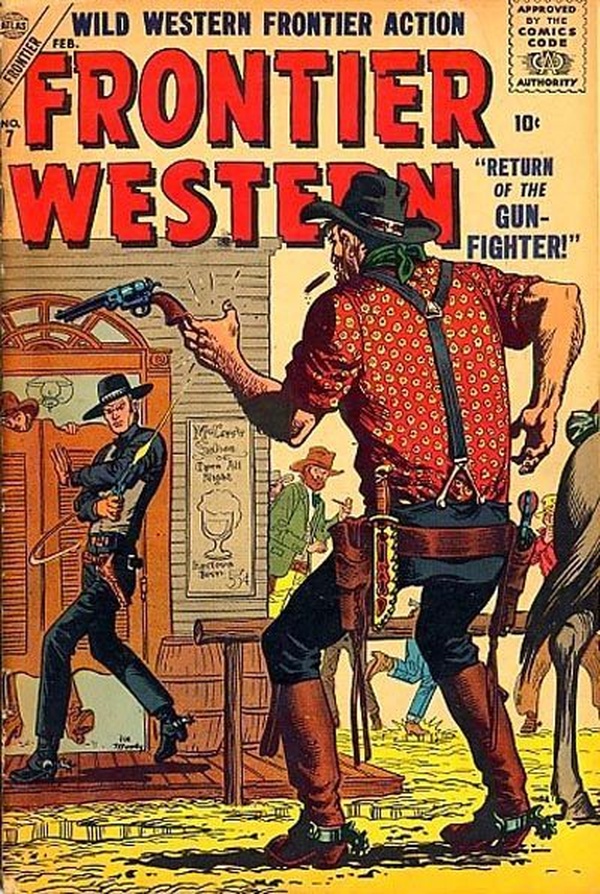 Frontier Western #7 cover