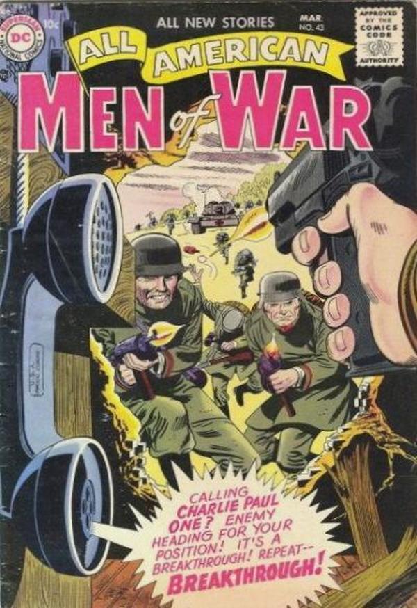 All-American Men of War #43 cover