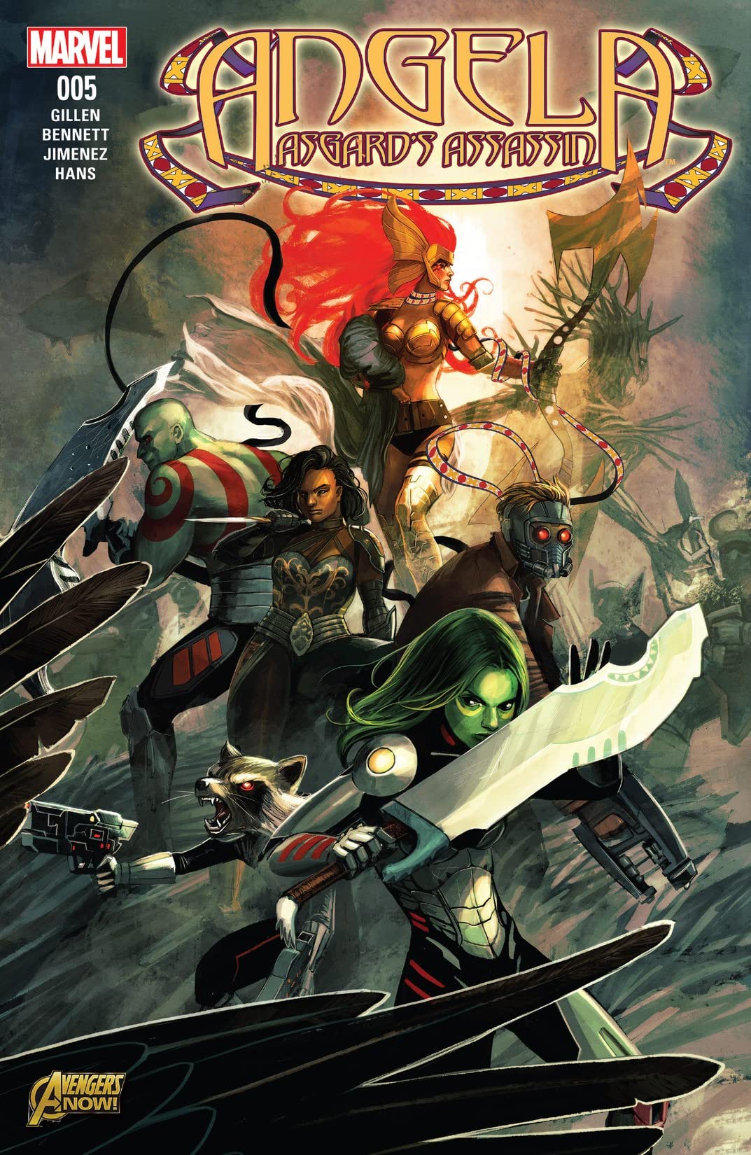 Angela: Asgard's Assassin #5 cover