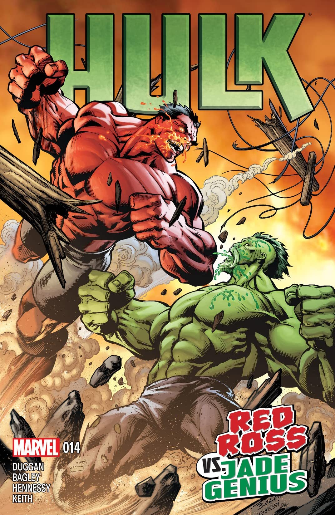 Hulk #14 cover