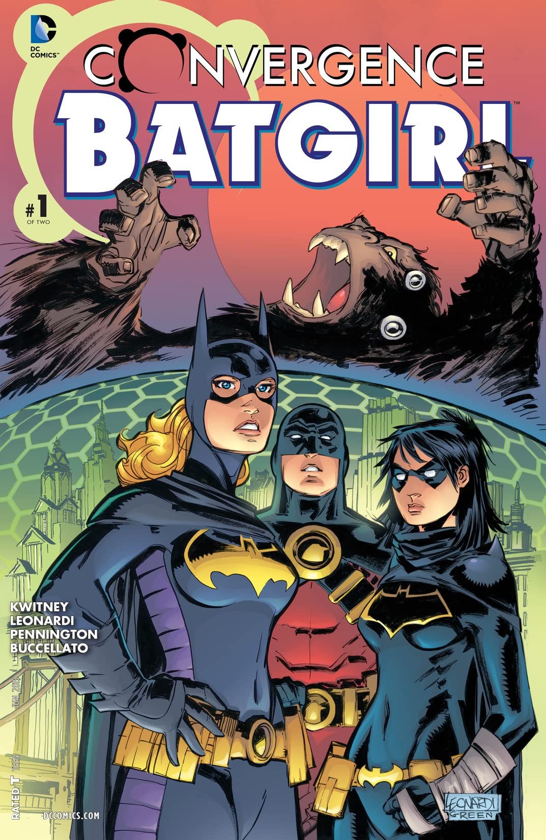 Convergence Batgirl #1 cover