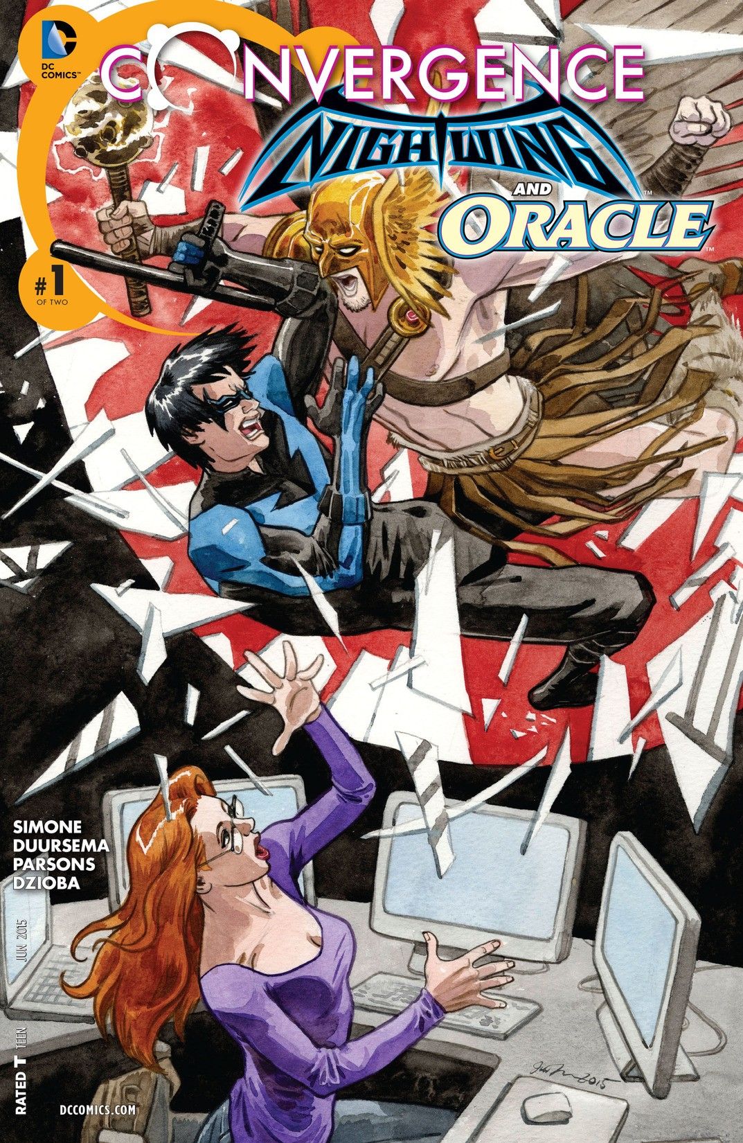 Convergence Nightwing / Oracle #1 cover