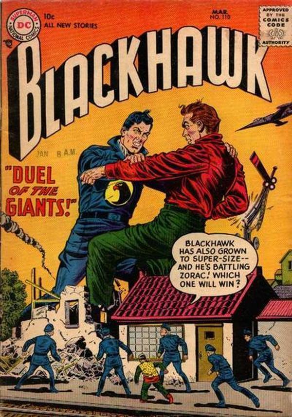 Blackhawk #110 cover