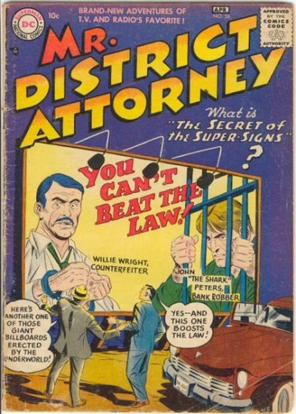 Mr. District Attorney #56 cover