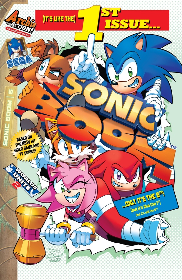Sonic Boom #6 cover