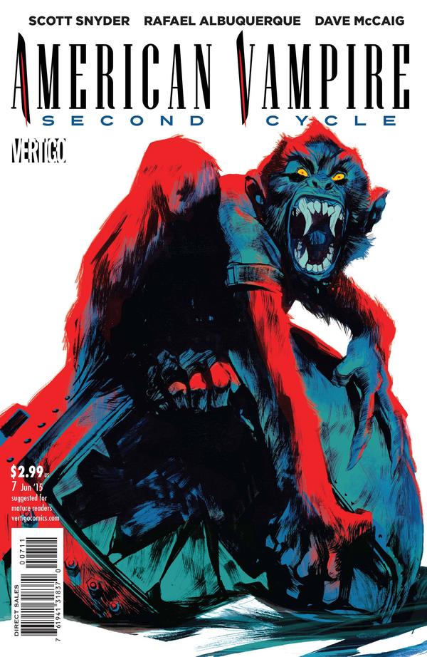 American Vampire: Second Cycle #7 cover