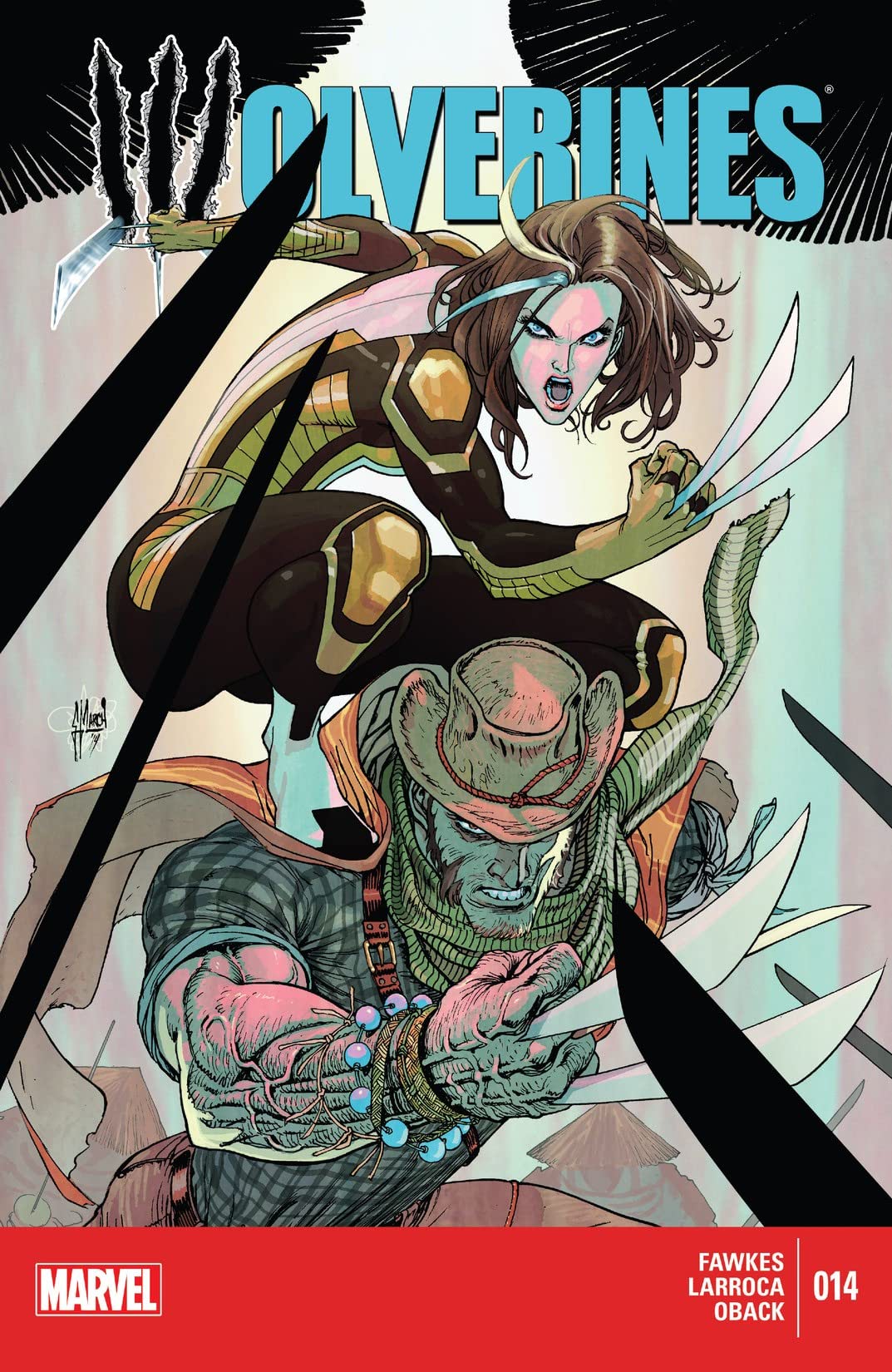 Wolverines #14 cover