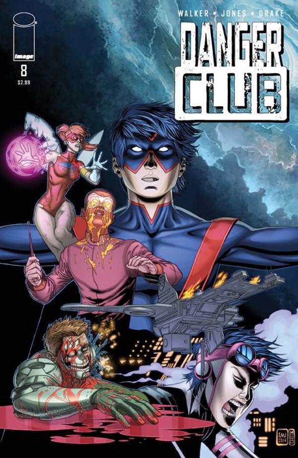 Danger Club #8 cover