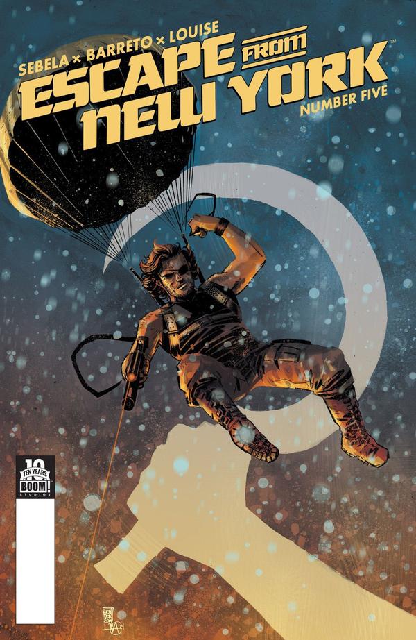 Escape from New York #5 cover