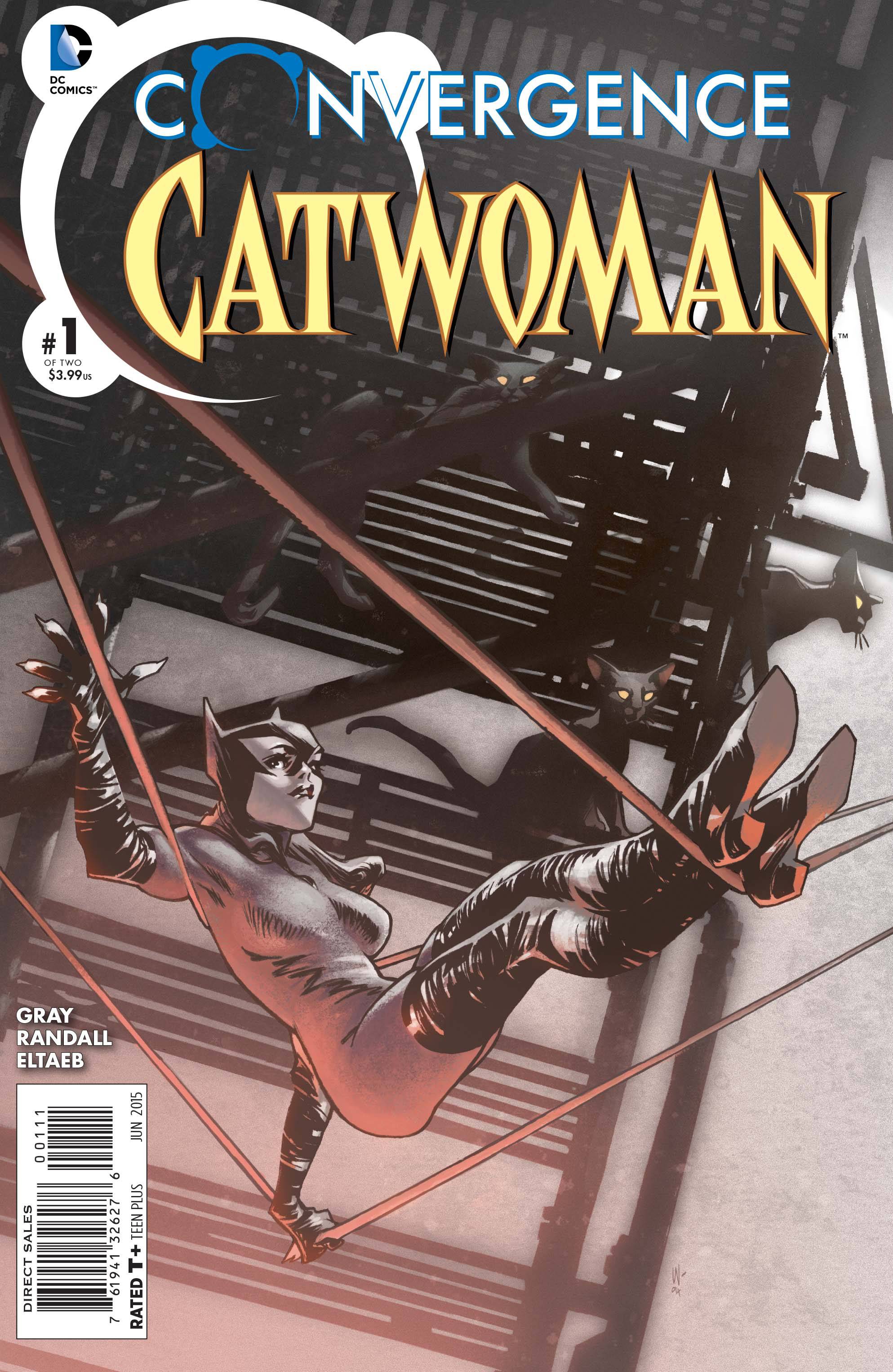 Convergence Catwoman #1 cover