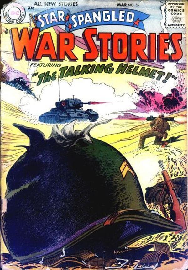 Star Spangled War Stories #55 cover