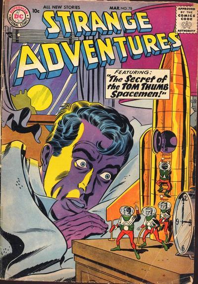 Strange Adventures #78 cover