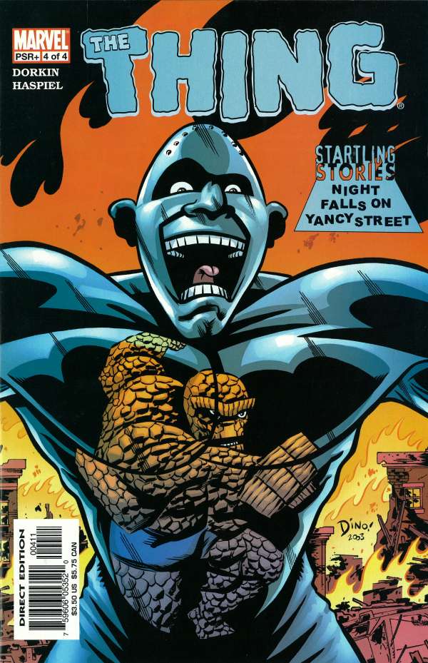 Startling Stories: The Thing - Night Falls on Yancy Street #4