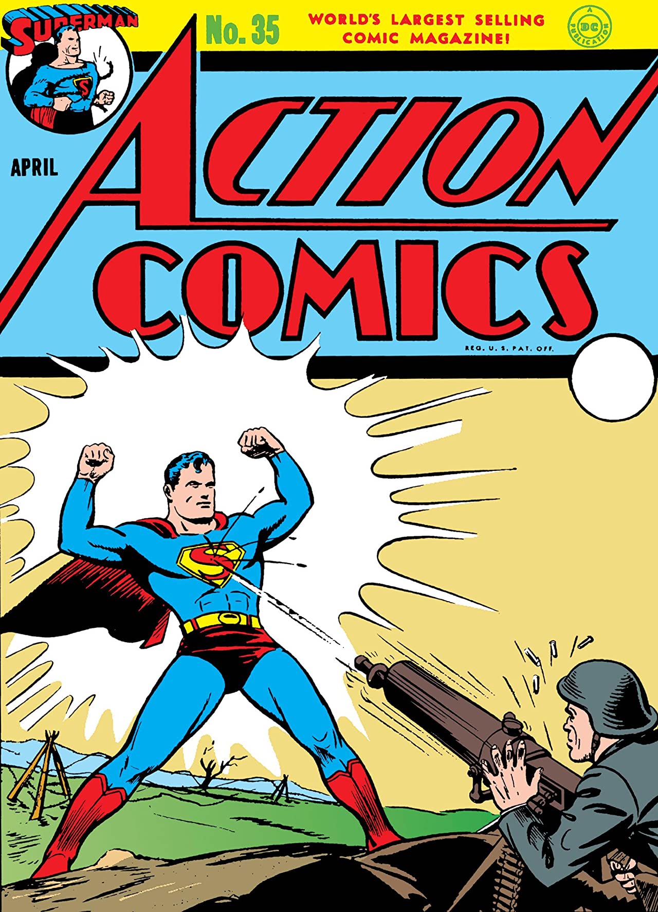 Action Comics #35 cover
