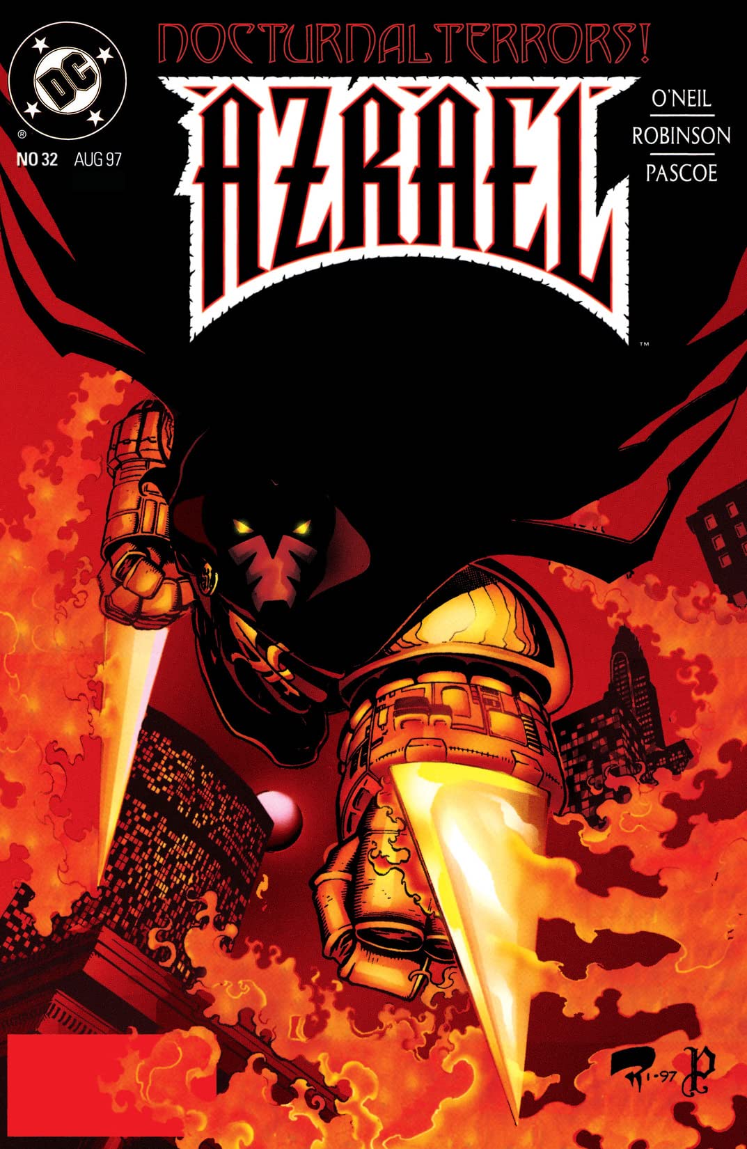 Azrael #32 cover