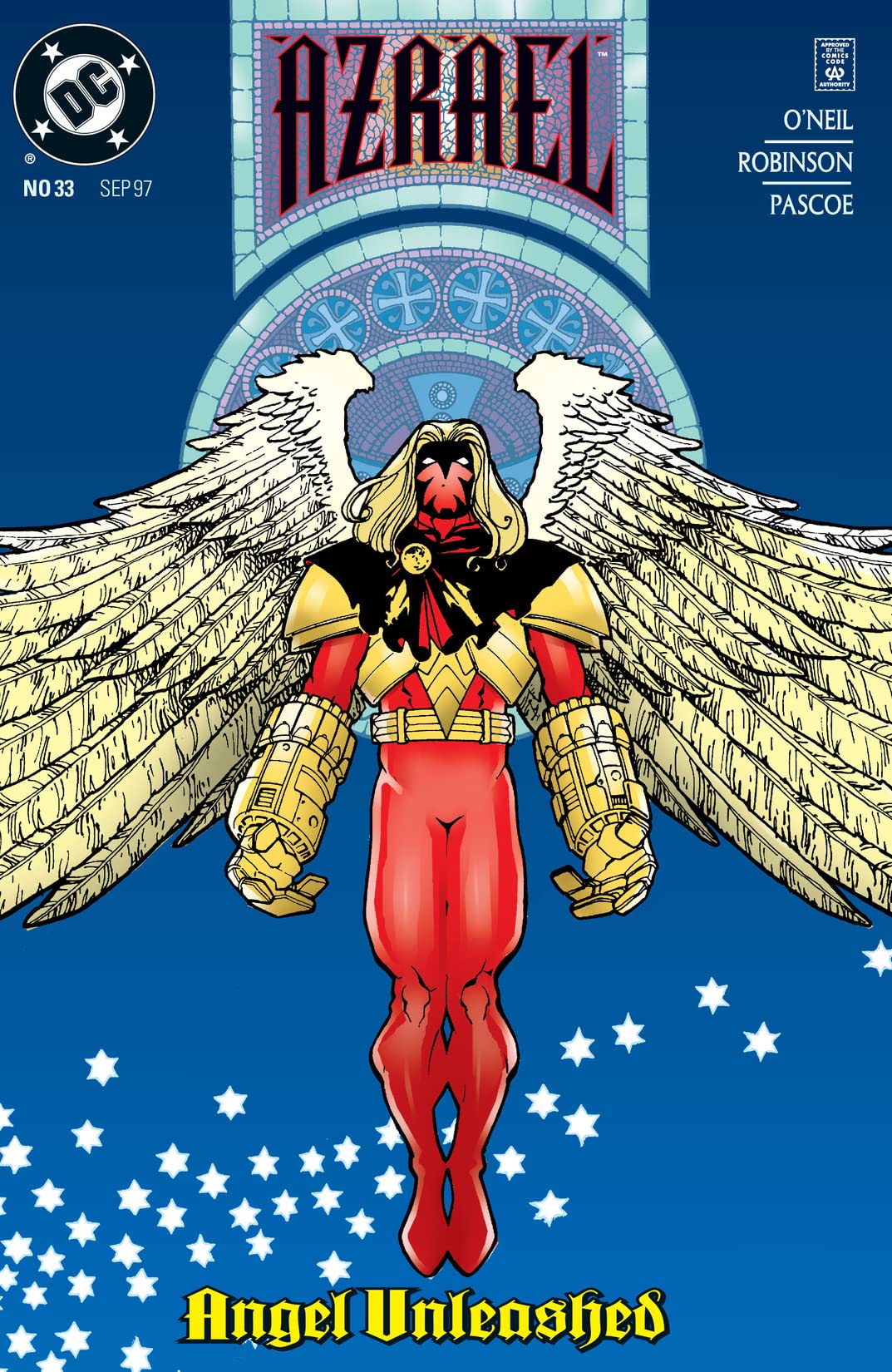 Azrael #33 cover