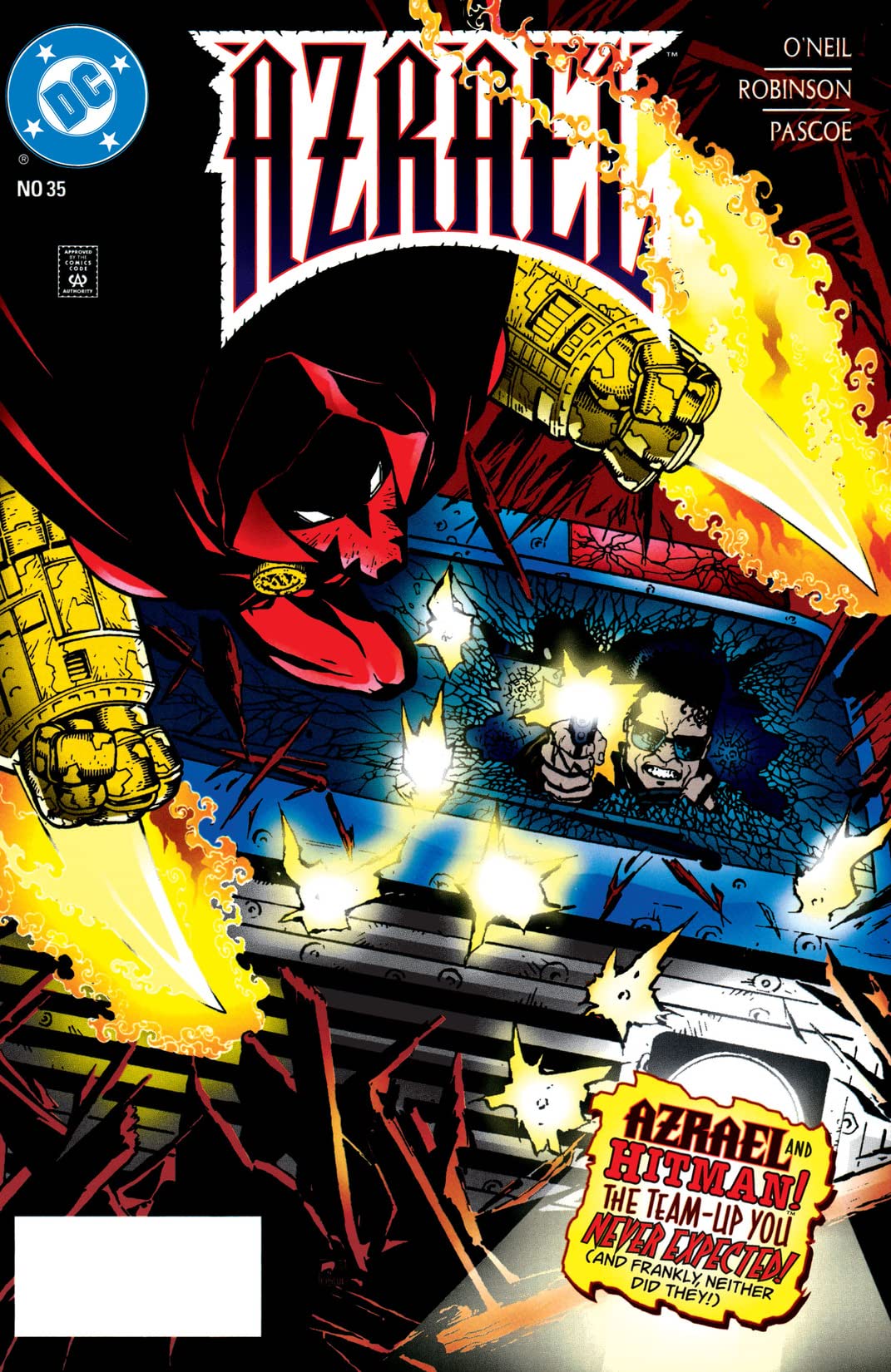 Azrael #35 cover