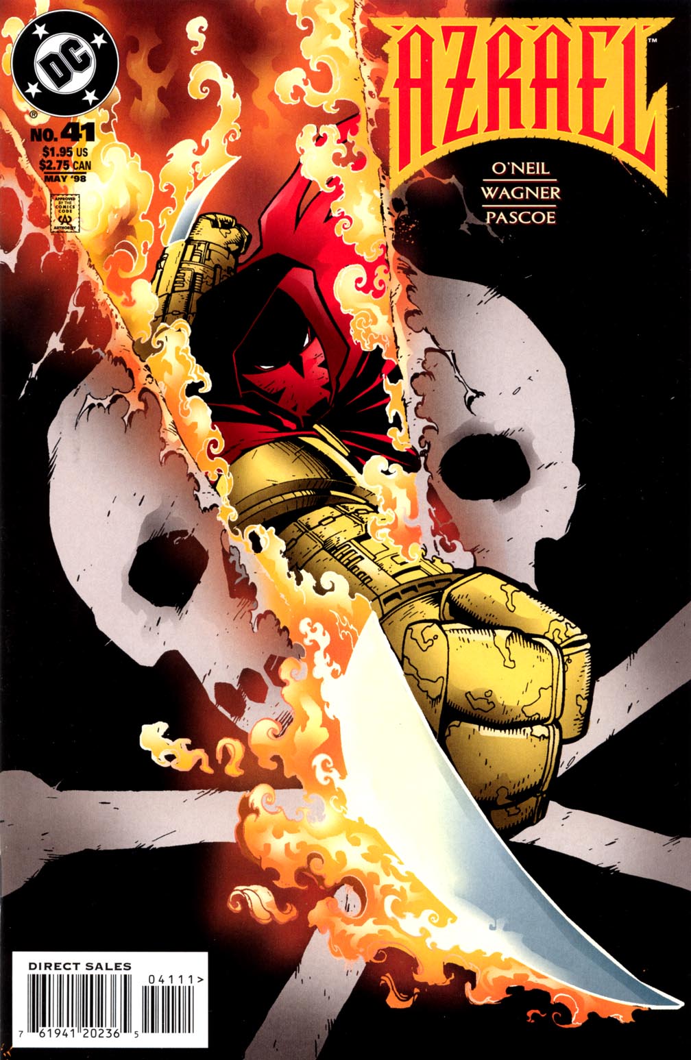 Azrael #41 cover
