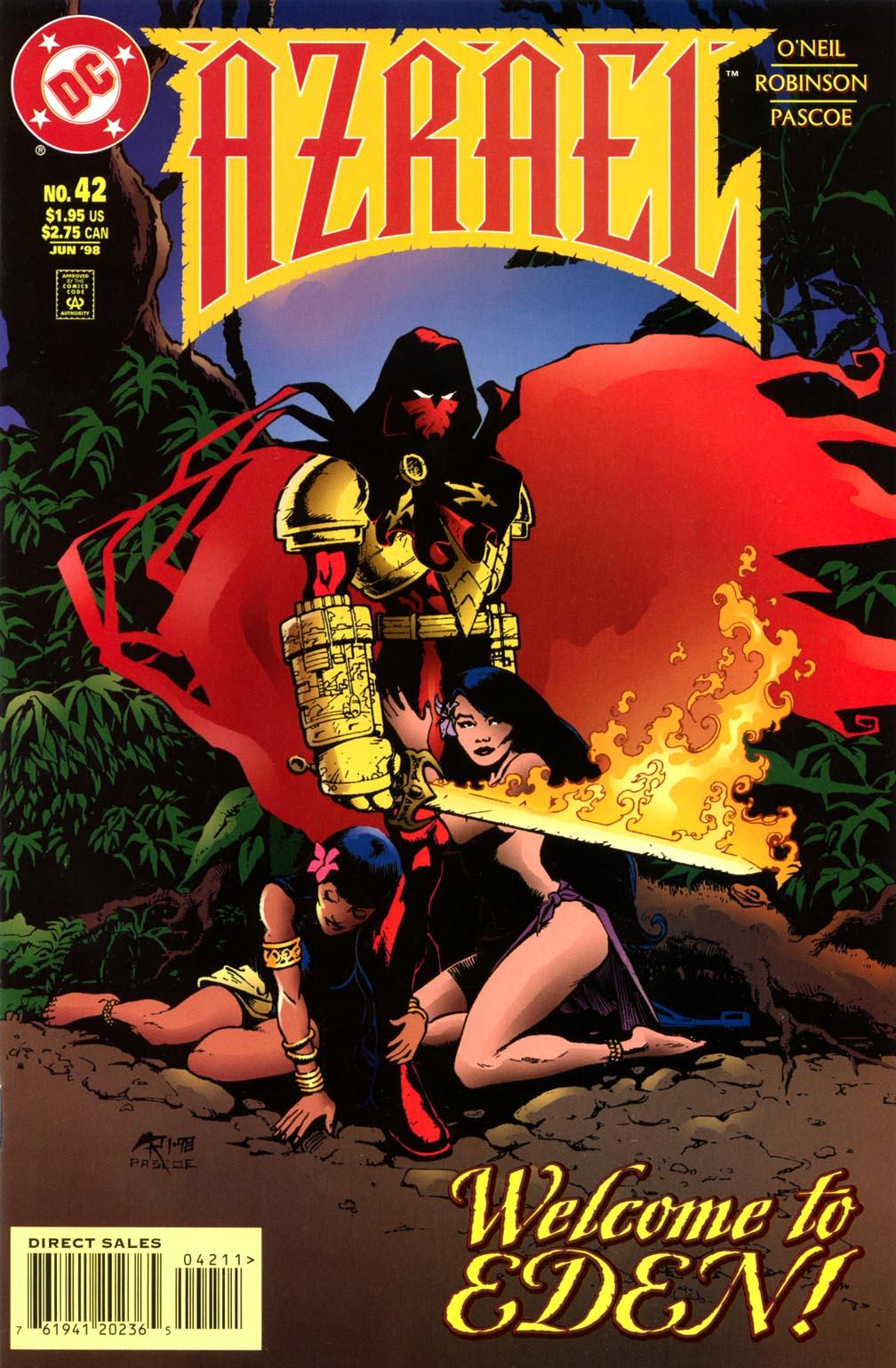 Azrael #42 cover