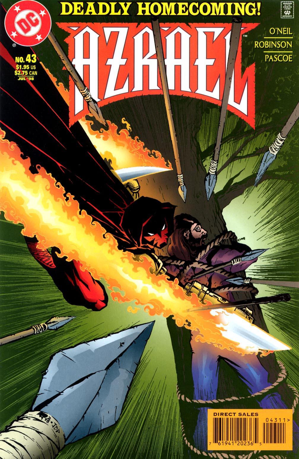 Azrael #43 cover